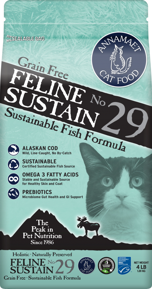 Annamaet Gluten Free Sustain Cat Food, 4-lb