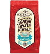 Stella & Chewy's Freeze-Dried Raw Coated Kibble Lamb Grain-Free Dry Dog Food, 22-lb