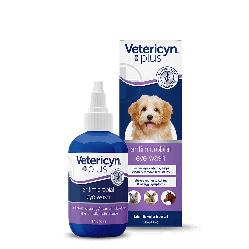 Vetericyn Plus All Animal Eye Wash, 3-oz bottle