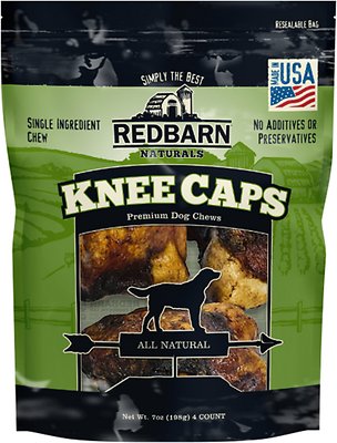 Redbarn Knee Caps Dog Treats, 4 pack