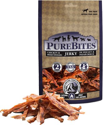 PureBites Chicken & Sweet Potato Jerky Dog Treats, 6.3-oz
