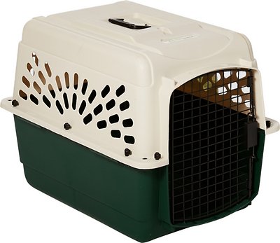 Petmate Ruff Maxx Kennel for Dogs & Cats, Off White/Green