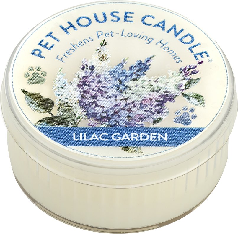 Pet House Year Round Mini Candle, Lilac Garden, 1.5-oz