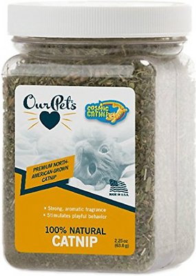 OurPets Cosmic Catnip, 2.25-oz jar
