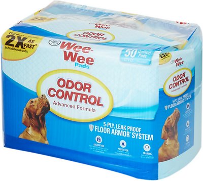 Wee-Wee Odor Control Pads for Dogs, 22 x 23 in, 50 count