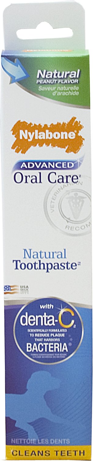 Nylabone Advanced Oral Care Natural Dog Toothpaste
