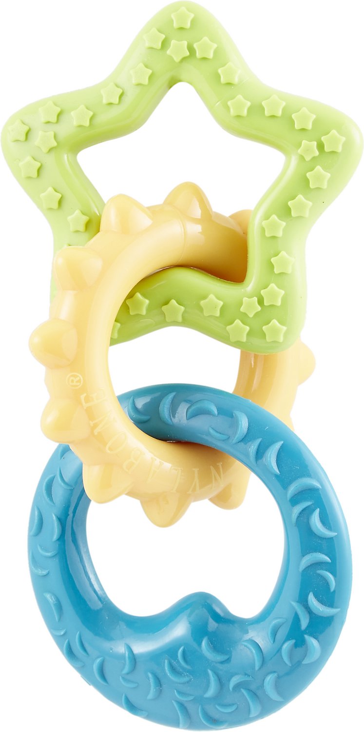 Nylabone Puppy Chew Teething Rings Dog Toy