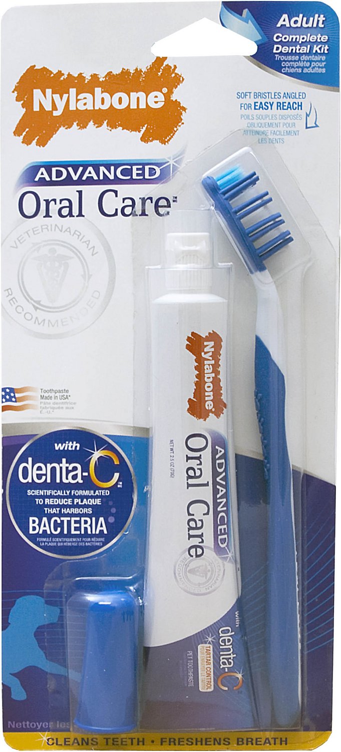 Nylabone Advanced Oral Care Dog Complete Dental Kit