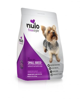 Nulo Freestyle Grain-Free Dry Dog Food, Small Breed, Salmon & Red Lentils, 4.5-lb