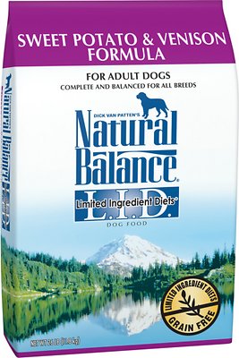 Natural Balance Limited Ingredient Reserve Sweet Potato & Venison Recipe Grain-Free Dry Dog Food, 26-lb