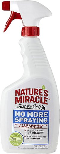 Nature's Miracle Just For Cats No More Spraying Spray, 24-oz spray