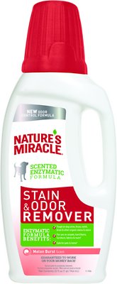 Nature's Miracle Dog Stain & Odor Remover Melon Burst, 32-oz bottle