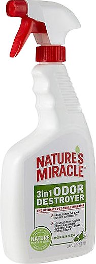 Nature's Miracle Mountain Fresh 3 in 1 Odor Destroyer, 24-oz bottle