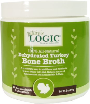 Nature's Logic Dehydrated Turkey Bone Broth Dog & Cat Supplement