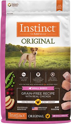 Instinct Original Small Breed Grain-Free Recipe with Real Chicken Dry Dog Food, 11-lb