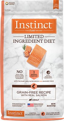 Instinct Limited Ingredient Diet Grain-Free Recipe with Real Salmon Dry Dog Food, 20-lb