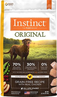 Instinct Original Grain-Free Recipe with Real Chicken Dry Dog Food, 22.5-lb