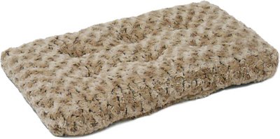 MidWest QuietTime Ombre Swirl Dog & Cat Bed, Taupe, 24-in