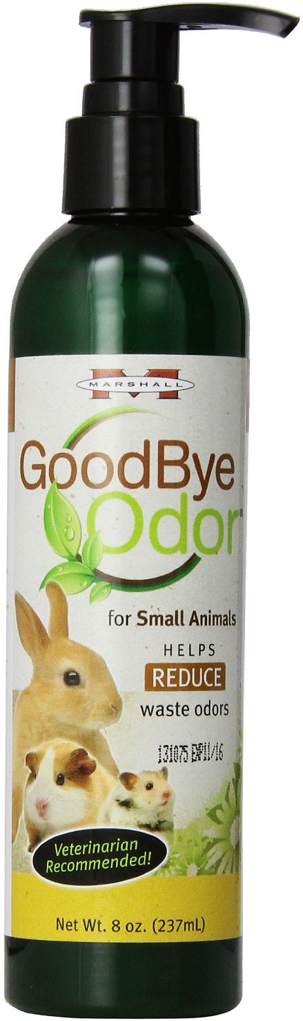 Marshall Goodbye Body & Waste Odor Small Animal Supplement, 8-oz bottle
