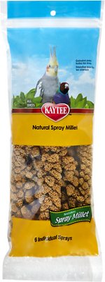 Kaytee Natural Spray Millet Bird Treats, 6-count