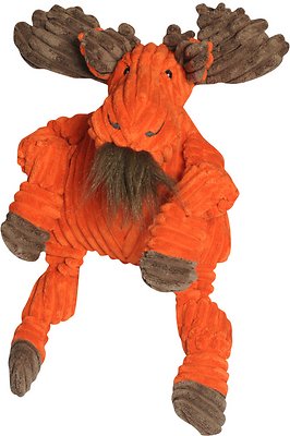 HuggleHounds Knottie Moose Dog Toy, Large