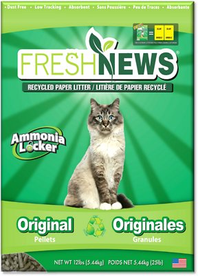 Fresh News Cat Litter, 12-lb