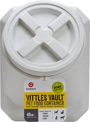 Gamma2 Vittles Vault Stackable Pet Food Storage, 40-lb