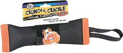 Four Paws Crunch and Crackle Bone Tug Dog Toy