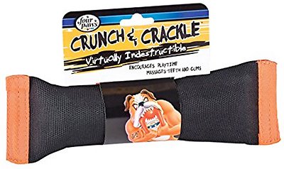 Four Paws Crunch and Crackle Bone Dog Chew Toy