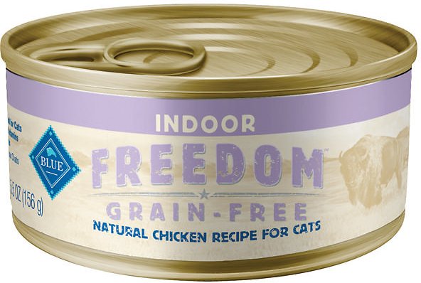 Blue Buffalo Freedom Indoor Adult Chicken Recipe Grain-Free Canned Cat Food