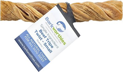 Barkworthies Small Tripe Twist Dog Treats