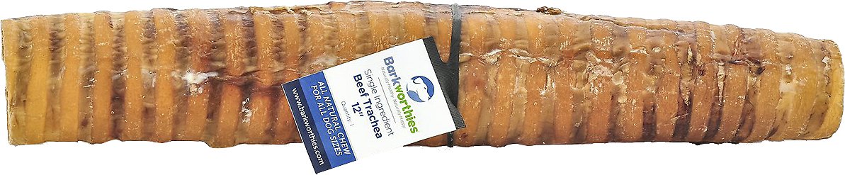 Barkworthies Beef Trachea 12" Dog Treat