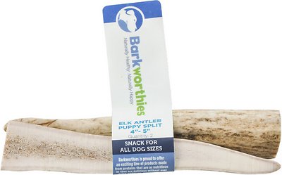 Barkworthies Puppy Elk Antler Dog Chews