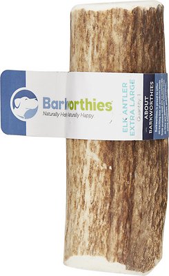 Barkworthies Extra Large Elk Antler Dog Chew