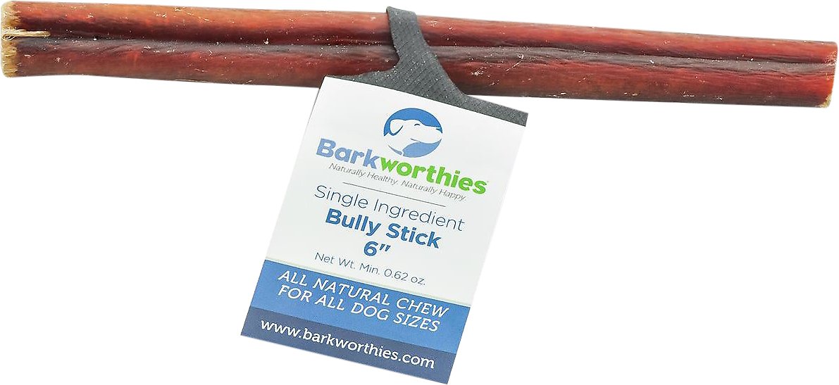 Barkworthies 6" Standard Bully Sticks Dog Treats