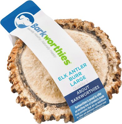 Barkworthies Large Elk Antler Burr Dog Chew