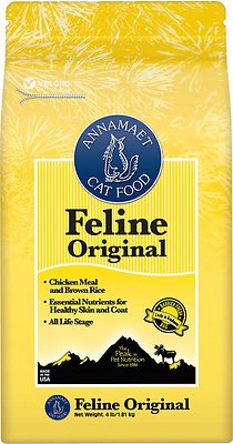 Annamaet Chicken Meal & Brown Rice Original Formula Dry Cat Food, 20-lb