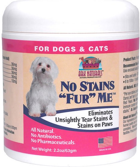 Ark Naturals No Stains "Fur" Me Dog & Cat Powder Supplement, 2.2-oz container