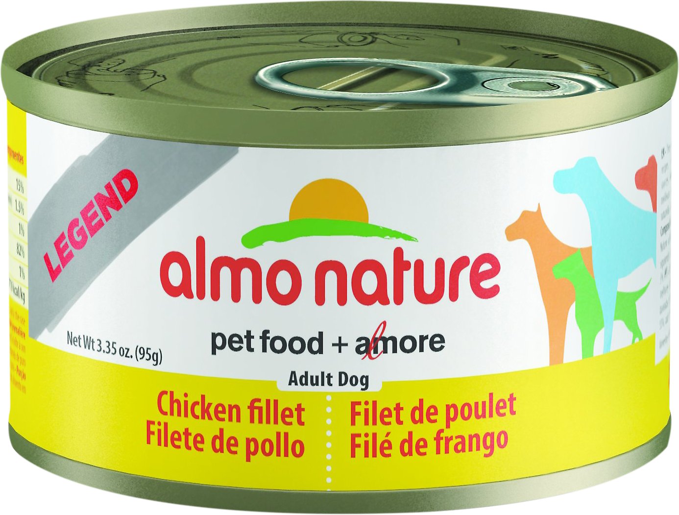 Almo Nature Legend Chicken Fillet Adult Grain-Free Canned Dog Food