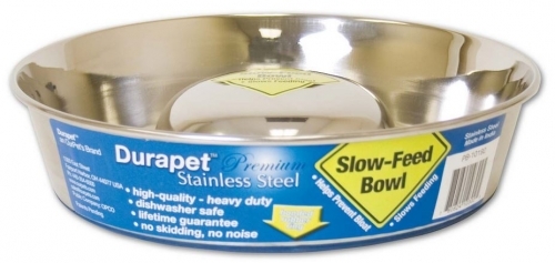 OurPets Durapet Slow Feed Bowl, Large