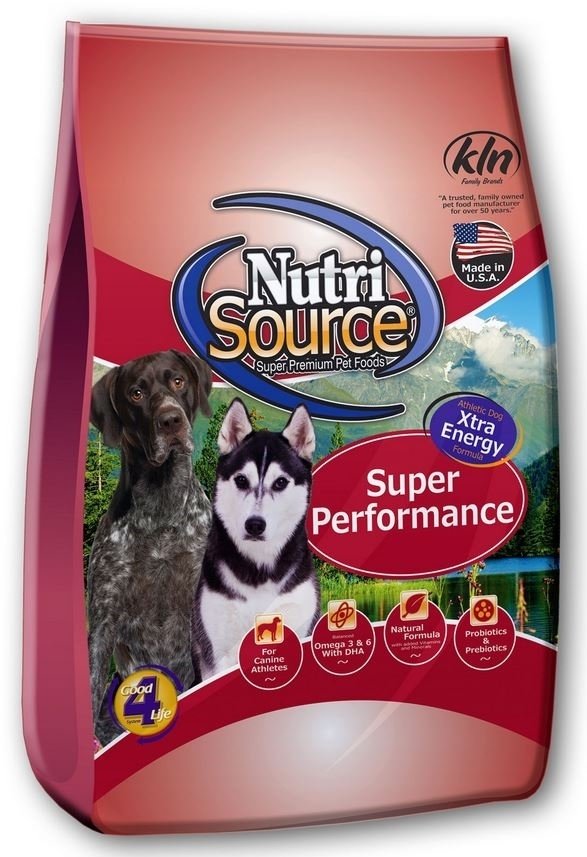 NutriSource Super Performance Chicken and Rice Dry Dog Food