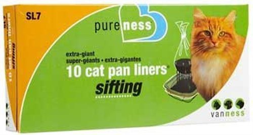 Van Ness Sifting Cat Pan Liners, X-Giant, 10-count