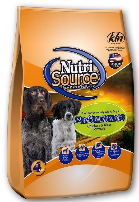 NutriSource Performance Chicken and Rice Dry Dog Food