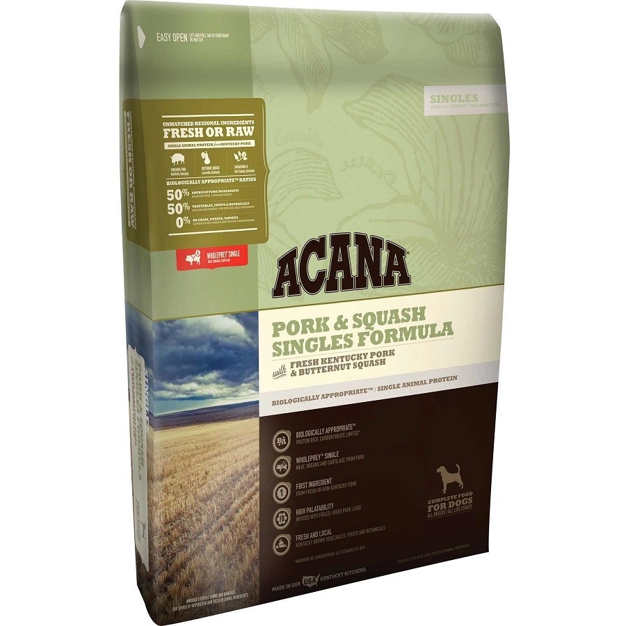 ACANA Singles Limited Ingredient Diet Pork and Squash Formula Dry Dog Food