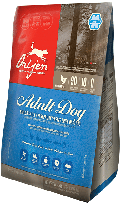 ORIJEN Adult Freeze-Dried Dog Food