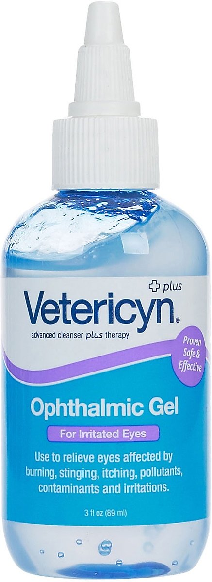 Vetericyn Plus Antimicrobial Ophthalmic Gel for Pets, 3-oz bottle