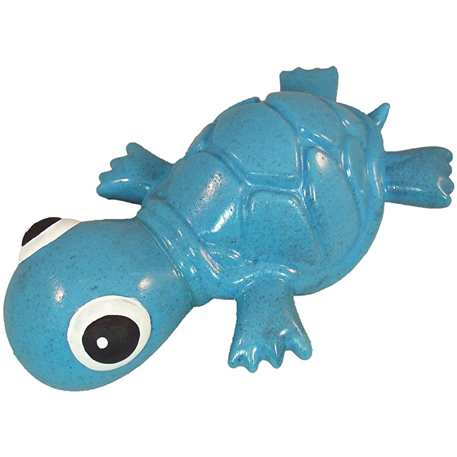 CycleDog Turtle Dog Toy - Blue, Medium