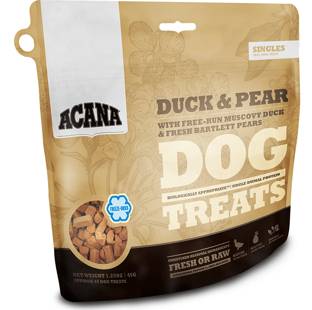 ACANA Singles Limited Ingredient Diet Duck and Pear Formula Dog Treats
