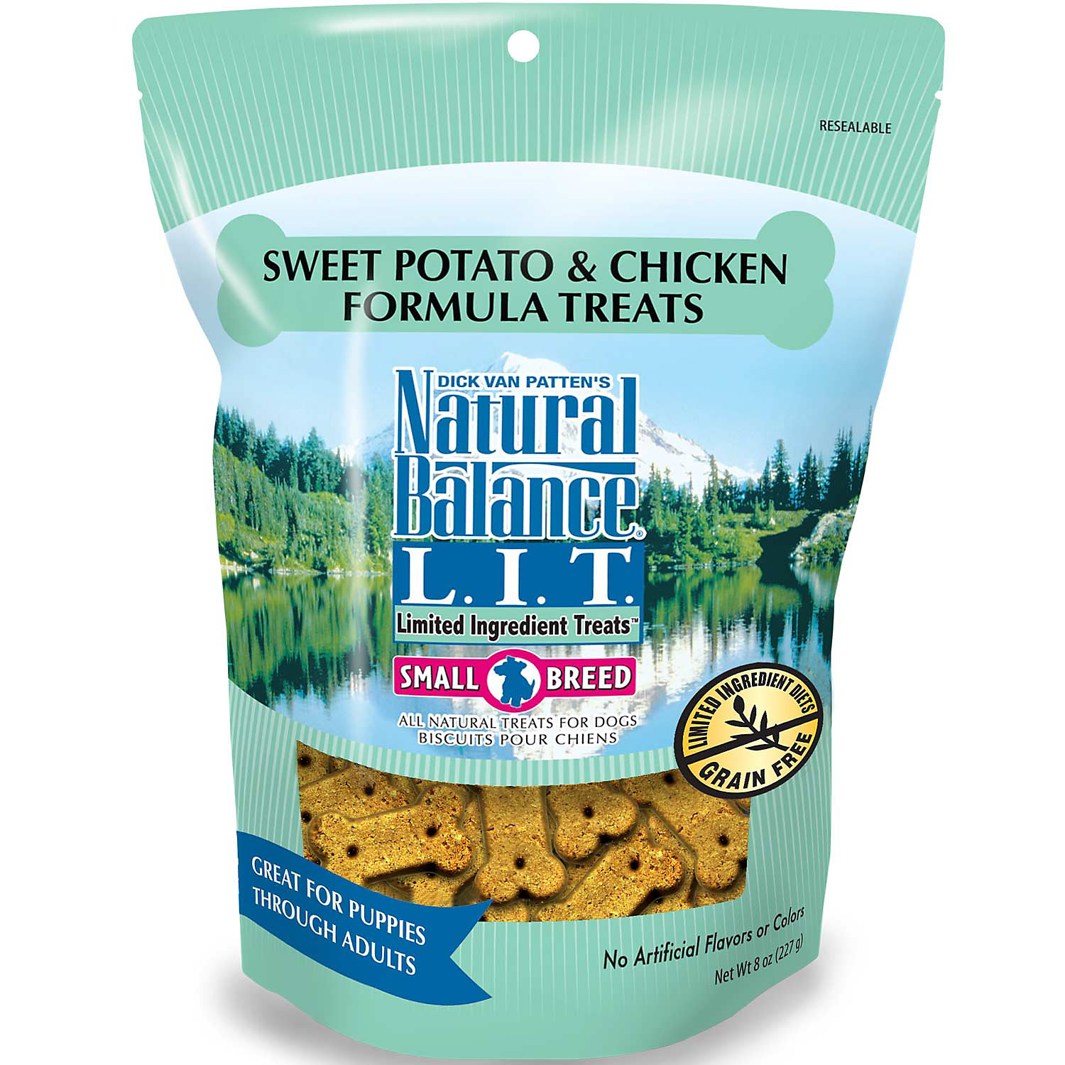 Natural Balance Rewards Crunchy Biscuits with Real Chicken Dog