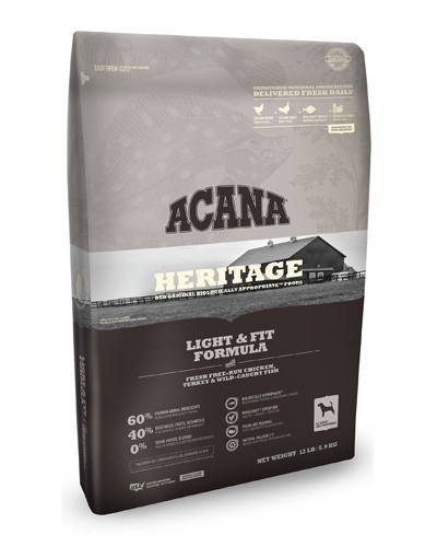 ACANA Heritage Light & Fit Formula Grain Free Dry Dog Food